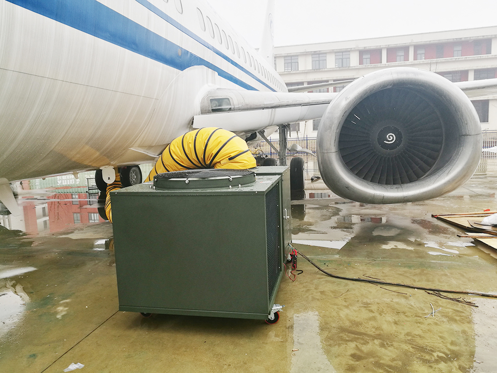 Carrito de aire acondicionado portátil de aeronaves