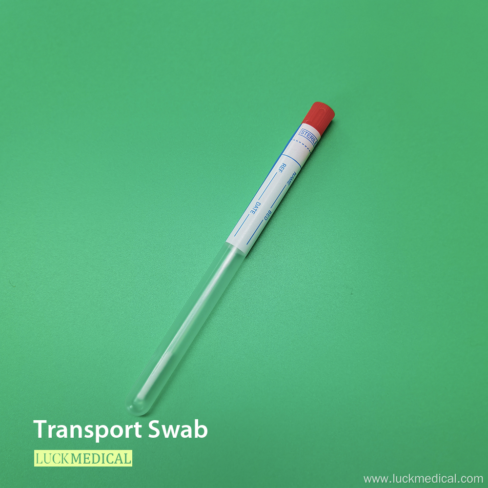 Plastic Bacterial Transportation Swab