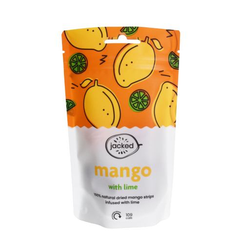 Organic Food Dried Mango Strips Packaging Bag Made From Recyclable Material