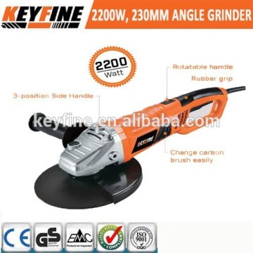 New 2200W huge angle grinder with reversible handle