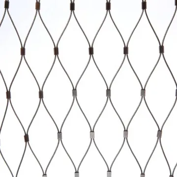 Stainless Steel Flexible Zoo Bird Rope Wire Aviary Mesh
