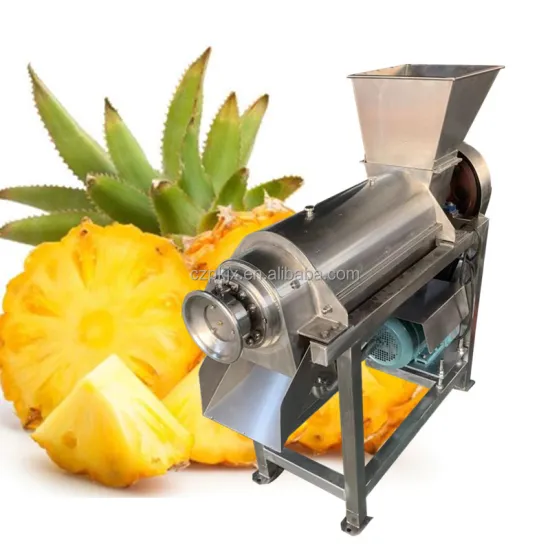 500kg Capacity Industrial Spiral Veg Tomato Cucumber Squeezer Crusher