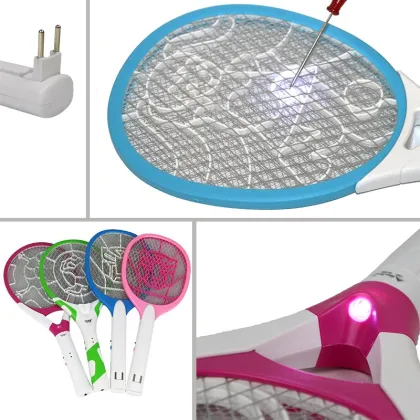 Effective Electric Rechargeable Mosquito Swatter Bug Zapper