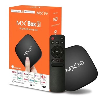 人気のクロスボーダー4KストリーミングテレビセットトップボックスMX10グローバルエンターテインメントアクセス
