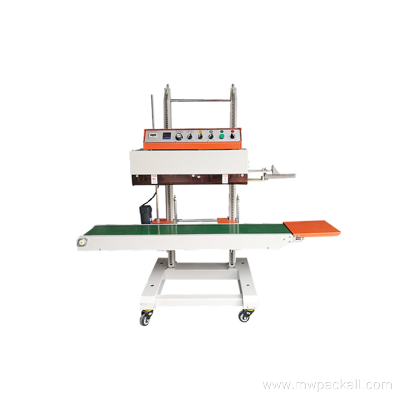 Vertical Continuous Band Sealer Bag Sealing Machine Band Sealer Machine for large package Vertical sealing machine