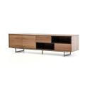 Moderne Walnut Hout Fineer TV Stand