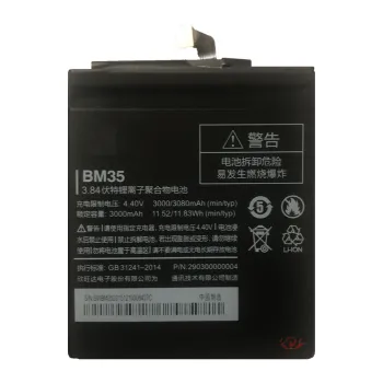 High-Quality Replaceable 3080mAh Battery BM35 for Xiaomi 4c: Large Capacity Mobile Phone Batteries