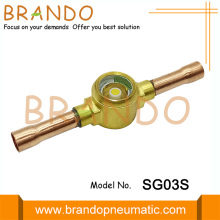 SG Danfoss Type Refrigeration Sight Glass 3/8'' Solder