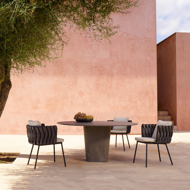 rattan dining table and chair set 2