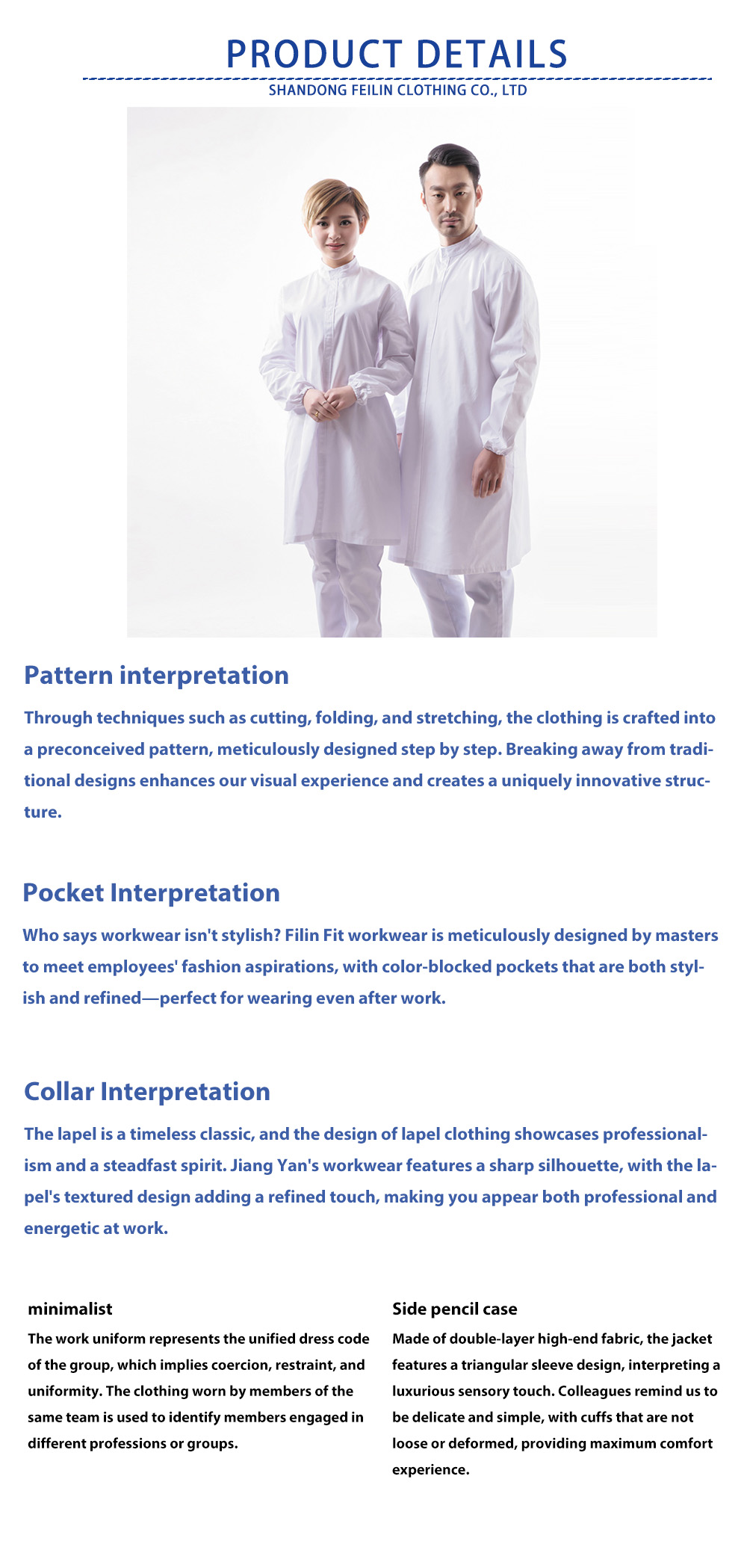 Details page doctor‘s white coat