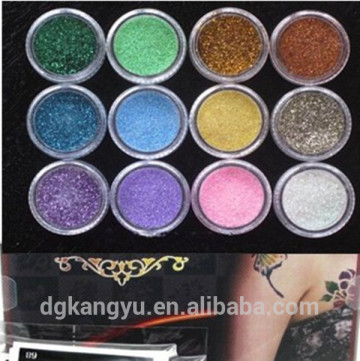 glitter powder for glitter tattoo stencil 1kg glitter powder