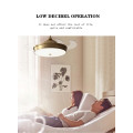 Anti-rust led golden room ceiling fan light