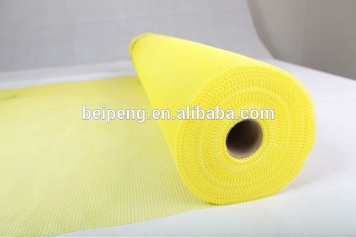 BP130 white/yellow weight>130g/m3 Alkali Resistant Fiberglass Mesh roll