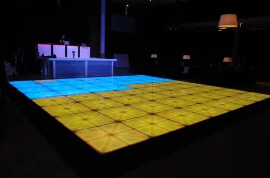 LED Color Changing Snow Effects Dance Floor