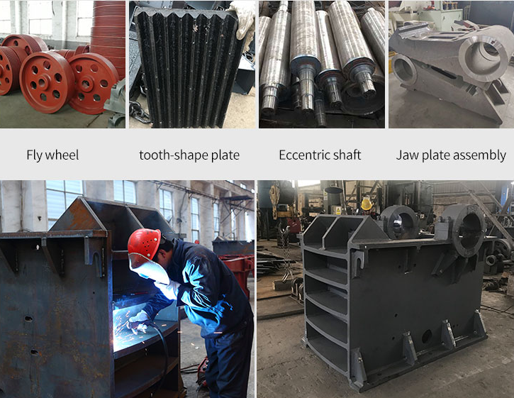 Jaw crusher components