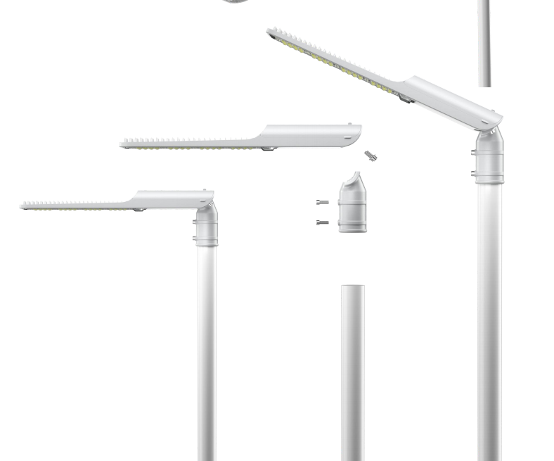 High-Efficiency LED Street Lights for Outdoor Lighting