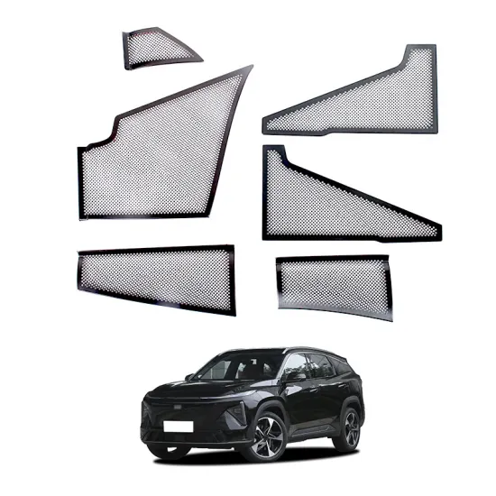 2023 Geely Galaxy L7 Front Hood Dust Horn Cover - Automotive Stainless Steel Chrome Plated Exterior Accessories OEM