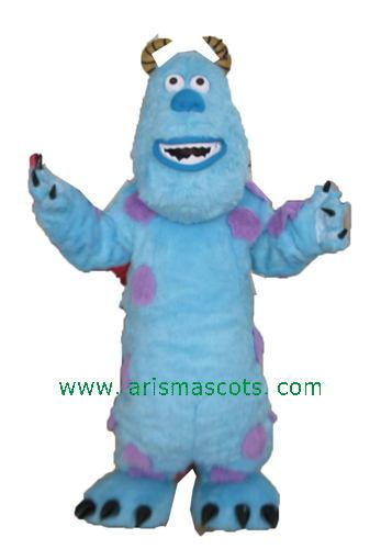 minion mascot costume cartoon costume sully outfit