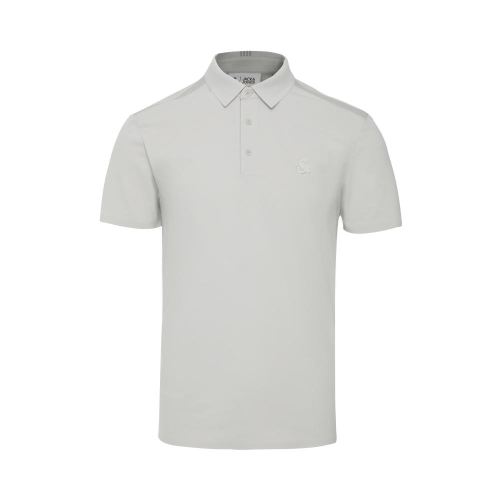 Gentlemanly Style White Men's Top