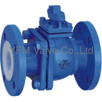 PFA Lined Flange ANSI Ball Valve Suppliers