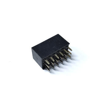 2,54 Feminino de três fileiras de 180 graus y Connector