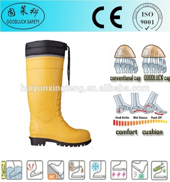 Slaughter House Cheap Custom PVC Rain Safety Gumboots