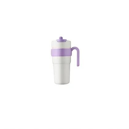 23oz Stanley cup with Handle and Straw Lid