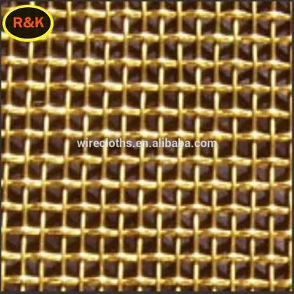 Copper Wire Mesh Crimped Wire Mesh
