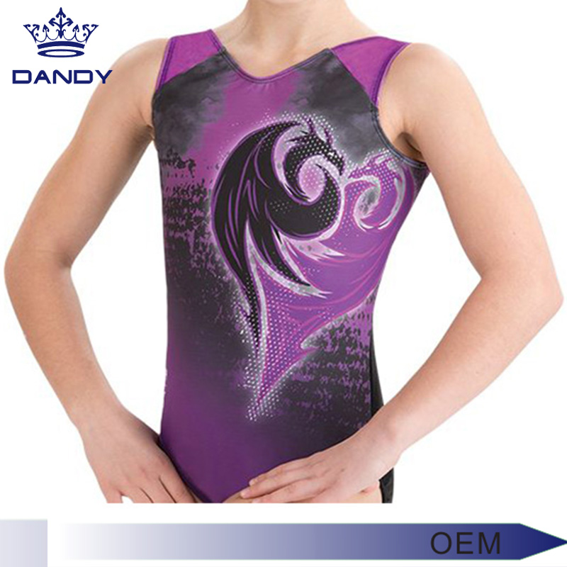 Faʻapitoa Sparkle Sublimated Gymnastics Leotard