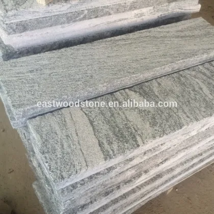 Random sandblasted granite fantasy grey