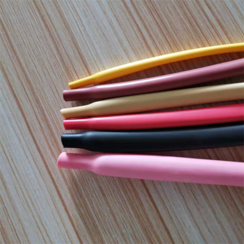 Kolorowe rurki termokurczliwe z gumy silikonowej