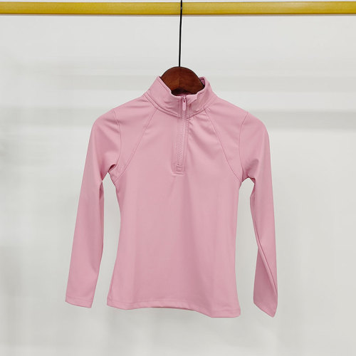 6-14 Age Children Long Sleeve Horse Riding Tops