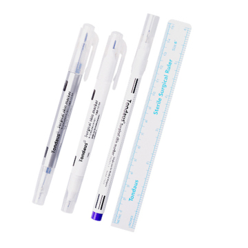 Professional Non-Toxic White Ink Dual Tape Makeup Pen for Medical Skin Tattooing and Eyebrow Tattoo