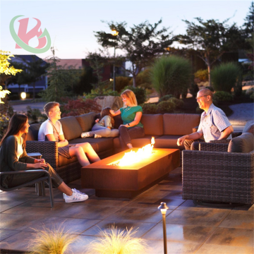 Modern Fire Pit for Outdoor Heating: A Stylish Steel Fire Bowl for Household Use - Retail Options