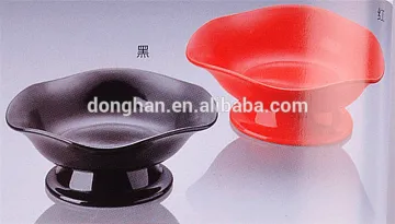 high quality Stoneware dessert Handmade wholesale high heel bowl from china