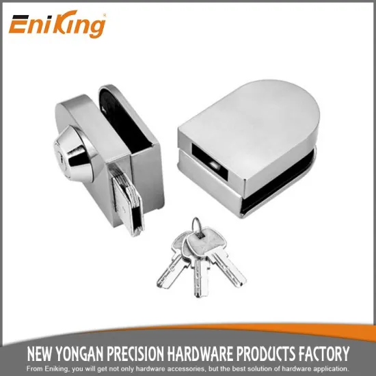 8-12mm stainless steel sliding door key lock