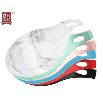 Kitchen Accessories Home and Kitchen Gadgets Silicone Black Spoon Rest for Kitchen Cookware Sets Spoon Holders