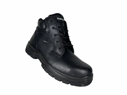Rubber Upper Leather Safety Shoes