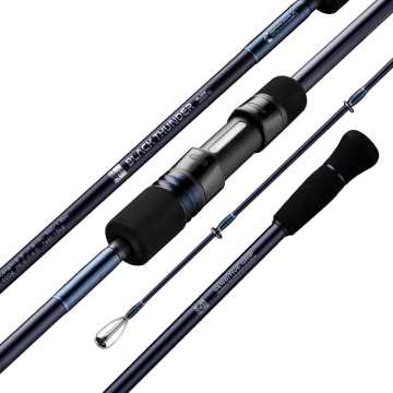 ECOODA Black Thunder II Slow Jigging Rod | High-Quality Saltwater Fishing Hand Casting Rods with Carbon Fiber and FUJI Guides