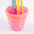 colorful mesh gift bags