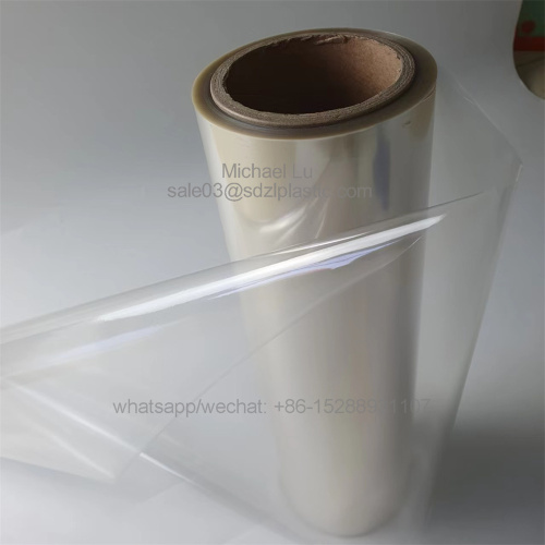 polylactic acid highly permeable degradable heat shrink film