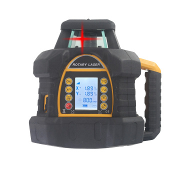 Updated LCD Self-leveling Slope Setting Red Green Rotating Laser Level for Ceramic Tile