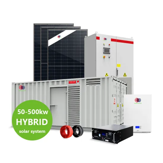 Commercial Lithium Battery Solar Panel Kits for 100kW, 150kW, and 200kW Hybrid Photovoltaic Power Systems