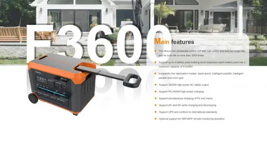 Mobile power supply for RV 3600W 2304WH plus 4batrry /5120WH