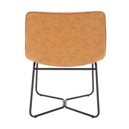 Modern Synthetic Leather Dining Room Chairs for Living Room