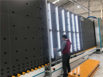 Ligne de production automatique à double vitrage