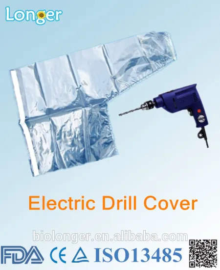 (PE film) surgical drill protective cover