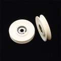 Alumina ceramic thread rollers for textile machinery