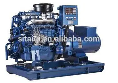Weichai WP2/WP3 12kw-30kw marine diesel generator genset