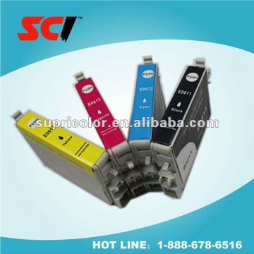 Remanufacture ink cartridge for Epson T0611-T0614(T0611 T0612 T0613 T0614) for D68 D88